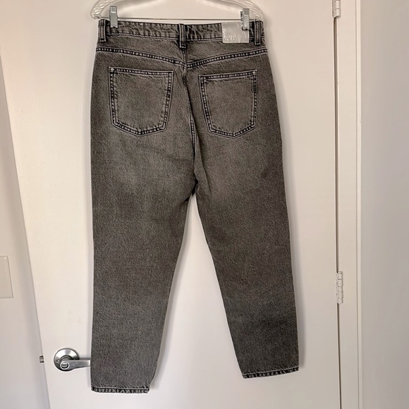 Zara High-Waisted Baggy Jeans, sz. 8 - Picture 2 of 5